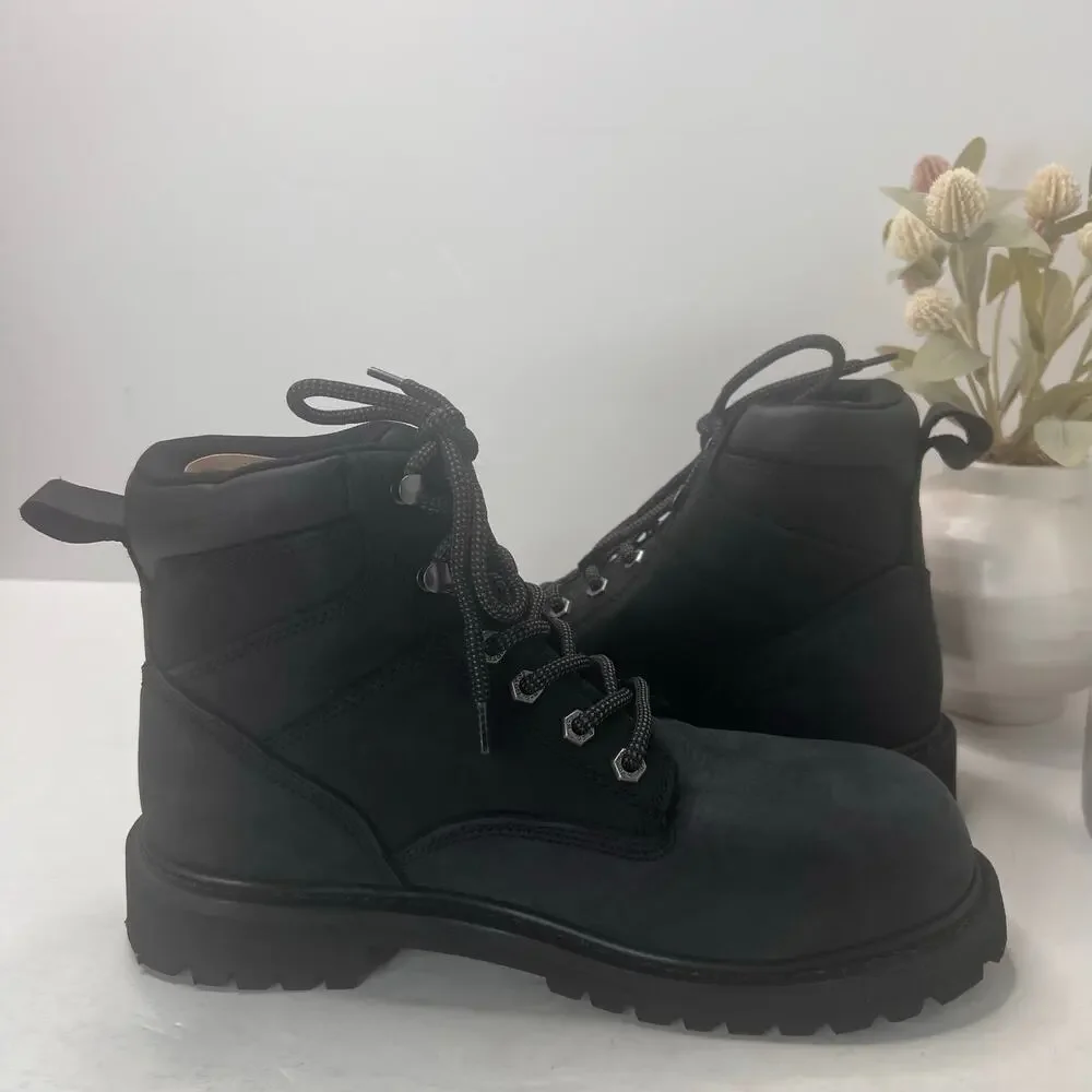 New Harley Davidson Gavern Composite Toe Waterproof Boots Black Men's 8.5M NWOB
